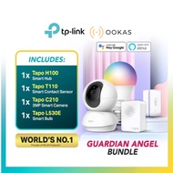 TP-Link Tapo Smart Home Automation Bundle (C210 C225 C500 H100 T100 T110 L530E L920-5)