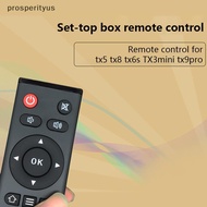 [Prs] Remote Control For TX6 TX2 TX5 TX8 Mini TX6S SQ2-BOX Max Tx92 Tx2 Tx5 Tx66 Tx68 X4 W2 W2a Tx3 