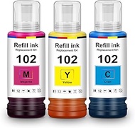 UniPlus Ink 102 Compatible with Epson 102 Multipack Colour Printer Cartridges ET-2850 ET-4850 ET-385