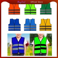 MagiDeal Kids Vest Child Reflective Clothing Gear Party Dress up Kids Construction Vest for Boys Gir