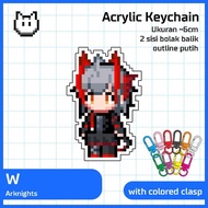 Gantungan Kunci Keychain Arknights - W