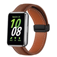 สายนาฬิกาข้อมือหนังแท้ แบบเปลี่ยน สําหรับ Samsung Galaxy Fit 3 สายนาฬิกา For samsung galaxy fit3 Sma