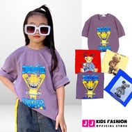 JJ Kids summer short sleeve t-shirt made of stretch cotton for children 2,3,4,5,6,7,8,9,10,11,12 yea