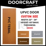 Pintu PVC /PVC Tebal/ Pintu Plastik/ UPVC Door / Bilik Tandas / Pintu Tandas/ Pintu Bilik Air/ Plast