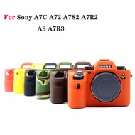 Soft silicone DSLR Camera Case Cover Rubber Case Protective Skin Bag For Sony A7C A72 A7S2 A7R2 A9 A