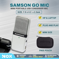 Samson GO MIC USB microphone mic condenser live streaming webcam zoom