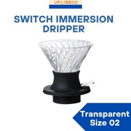 Switch Immersion Dripper V60 Glass Size 02 Transparent
