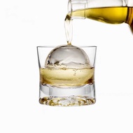 Moon Glass Whiskey Glass Ice Ball Glass Whiskey Foreign Wine Glass Creative Ice Ball Glass Snowball 