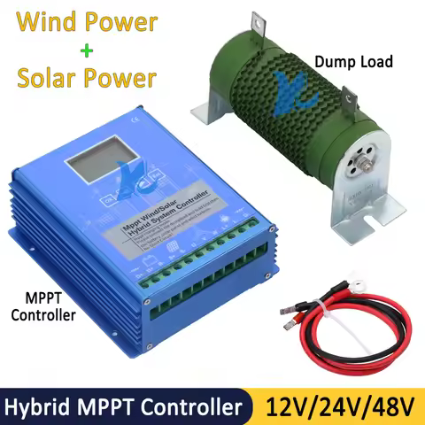 Hybrid Controller 5KW 10KW 15KW 20KW 12V 24V 48V Wind Solar Power MPPT Regulator for Wind Turbine Ge