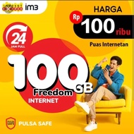 INDOSAT FREEDOM INTERNET 100GB n 200Gb