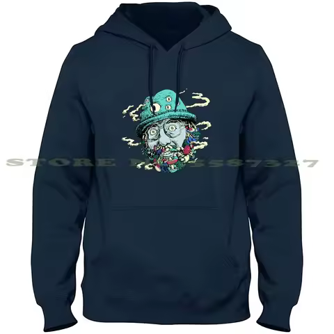 Psychedelic Paul Stamets Fan Art 100% Pure Cotton Hoodie Tshirt Psychedelic Trippy Tripping Drug Wee