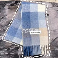 Hong Kong Genuine Product Daigou Acne Studios Scarf Rainbow Mohair Tassel Letter Wool Shawl Women