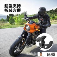 泰迅TELESIN適配insta360ONE X2 GoPro摩托車自行車運動相機騎行支架戶外直播固定夾gop  露天市