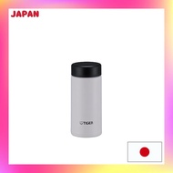 [TIGER] Thermos Stainless Bottle 200ml White Water OK Screw Cap Insulated Vacuum Tumbler Easy to Clean Integrated Lid and Packing Dishwasher Safe