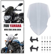 Suitable for Yamaha MT07 FZ07 MT-07 FZ-07 2013-2020 ABS Motorcycle Windshield