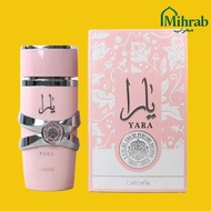 READY STOCK】YARA perfume by lattafa 100 ml for her perfume yara lattafa yara yara perfume pink