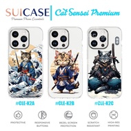 Suicase - Softcase Premium Clear Case Bening Transparent Motif Cat Sensei CLE-K2 Case Oppo Reno 6 Pr