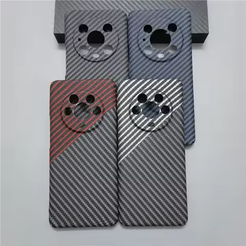 For Huawei Honor Magic 4 3 Pro Phone Case Hard carbon fibre Slim Protective Back Cover For Honor Mag