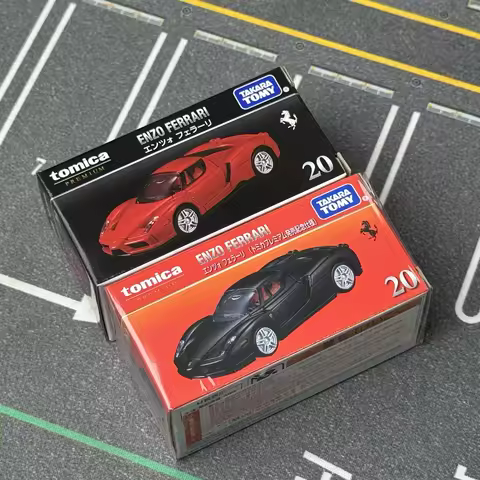 Takara Tomy Tomica Premium 20 Enzo Ferrari Mini Car Cars Hot Pop 1:64 Car Alloy Toys Vehicle Diecast