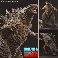 17 inch Tall  Godzilla vs Kong Godzilla vs Kong Sofvics Godzilla Softwick Godzilla Figure Model