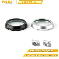 NiSi UHD UV for Fujifilm X100/X100S/X100F/X100T/X100V (Black/Silver)