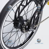Sepeda Lipat Hummingbird Multi Speed Folding Bike - Prestige Black