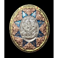 3 K Silver Mask Phra Jatukam Ramathep Mae Thoranee Rian S/N 56 Lp Chote Lp Choke Wat Phutthaisawan B