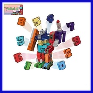 T6R67R7- Emco Pocket Morphers - Number 5 Robot Transformers Combiner Numbers Er6E68R-