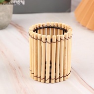 Sun Small Bamboo Lamp Shade Vintage Lampshade Pendant Light Cover Decorative Light Accessory Shine