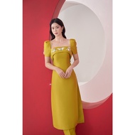 JM Dress Design  Áo dài cổ vuông đính ngực 2M17.2211TF