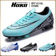 HAKA  24 ชั่วโมง พร้อมส่งจากไทย รองเท้าสตั๊ด รองเท้าฟุตซอล 31-43 ผู้ใหญ่เด็ก AG soccer shoes