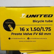Inner tube seli 16x1.50-1.75 FV