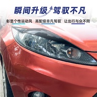 Suitable for Ford Carnival MK6 MK7 2008-2012 Headlight Light Eyebrow Car Sticker Modification Parts