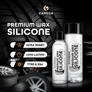 CAREGA Pure Silicone Wax Tyre Silicon Wax Tayar Pro Wax Silicon Tire Silikon Wax Kilat Car Care Tire