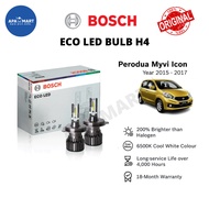 BOSCH Eco H4 LED Headlamp Bulb Cool White (2pcs) 12V 24W for Perodua Myvi Icon (Year 2015-2017) Lamp