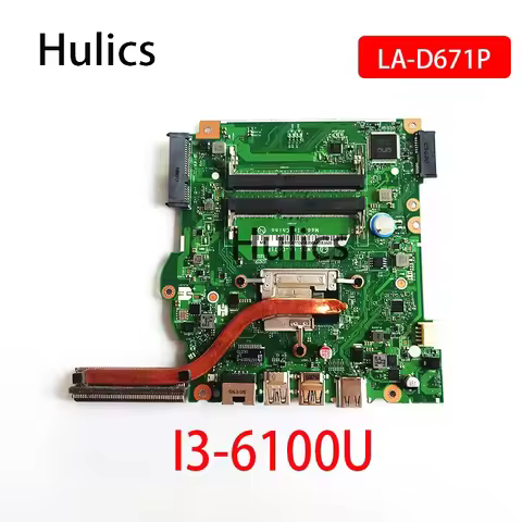 Hulics Used B5W1S LA-D671P NBGD011001 NB.GD011.001 For ACER Aspire ES1-572 Laptop Motherboard SR2EU 