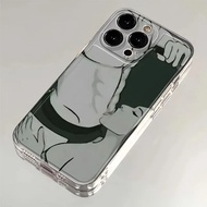 Apple 16promax Phone Case iphone16pro Phone Protective Case Transparent Shock-resistant Phone Case