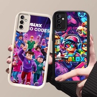 HW-27 ROBLOX Game Shockproof Silicone Casing for Samsung A35 S24 FE A25 A34 S25 A17 A24 A26 Ultra 5G