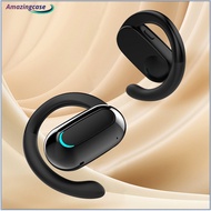 AMAZ M-F9 Wireless Air Conduction Earphone Noise Canceling Hanging Ear Headphone For Cell Phone Gaming Computer