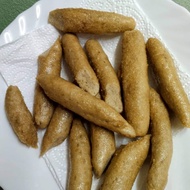 Keropok Lekor Crispy Mok Jaroh 1KG | Ikan Tamban Asli Terengganu | Keropok Vacuum