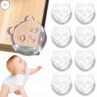 KMV Transparent Silicone Safety Protector / Furniture Sharp Edge Protective Pad / Cartoon Bear Child