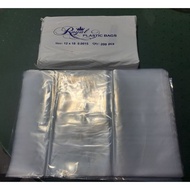 12x18 PE Bag .0015 Thickness Polyethylene Plastic Packaging for Chilled & Fozen Food