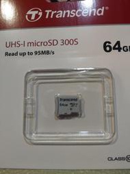 創見 記憶卡 公司貨 64G UHS-I U1 micro SD 300S SDXC