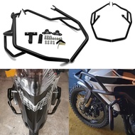 For Benelli TRK502 TRK502X 2021-2023 Black Upper Crash Bar Engine Guard Frame Protector Bumper BJ500