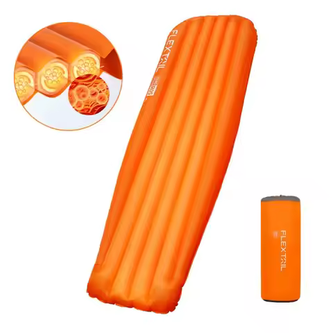 FLEXTAILGEAR ZERO MATTRESS MUMMY - Insulated Sleeping Pad with 6.0 / 5.6 R-Value, Ultralight Inflata