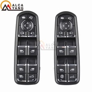 New Power Windows Mirror Switch For Porsche Panamera Cayenne Macan 2011-2017 7PP959858M 7PP959858A 7