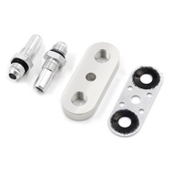 【BEST HOT】551121-6AN Transmission Cooler Line Adapter Plate for 6L80E for 6L90E for 8L90E