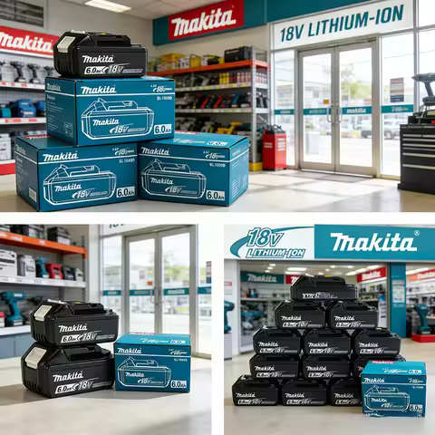 DHR202 18V Authentic Makita 6.0Ah battery, hot selling 18v tools battery, replaceable DJV182 DDF487 