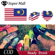 2026 Malaysia Flag Sticker Bendera Malaysia Face Sticker Tattoo Sticker 3in1 Flag Sticker