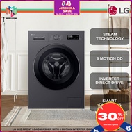 LG FB1209S6M 9KG Front Load Washing Machine 6 Motion Inverter Direct Drive Mesin Basuh Baju